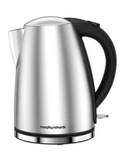 Morphy Richards Accents Jug Kettle - Brushed Metal
